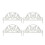 Durable And Practical Garden Edging Solution, Weather-Resistant Reusable Courtyard Guardrail, Protective And Multi-Purpose Decorative Fences For 1