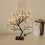 Φωτιζόμενο διακοσμητικό Sakura, 24 LED θερμά λευκά φώτα, προσαρμογέας σύνδεσης για 3