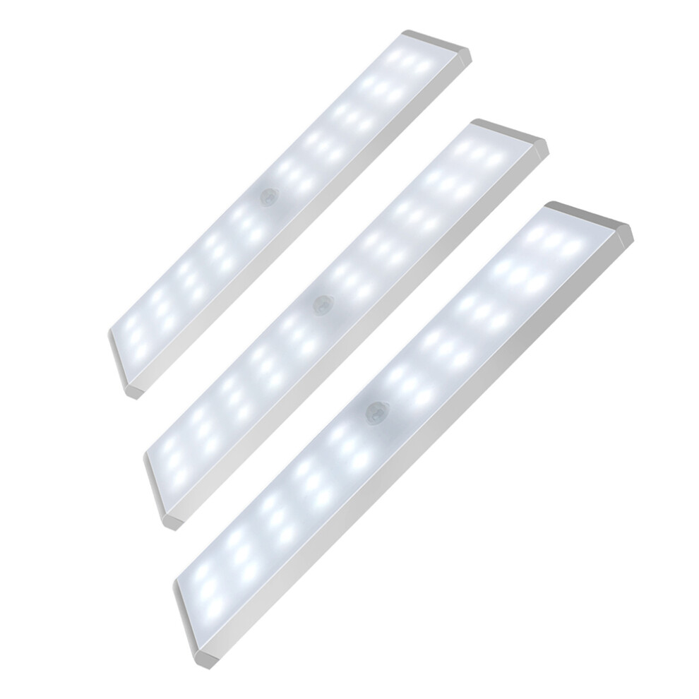 Motion Sensor Led Lights Under Cabinet Lighting, Wireless Rechargeable Bright Lighting Motion Activated Lights With Remote For Kitchen Closet Stairs 9448196687949