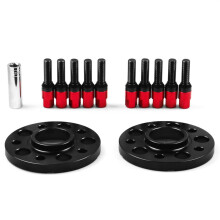 Hub Wheel Spacers for Mini Cooper F54 F56 F57 F60 2014 5x112 15mm 66.6mm Hub Centric Bore M14x1.25 Bolts