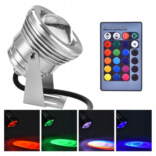 Υποβρύχιο φωτιστικό LED, RGB LED με πολλαπλές αλλαγές χρώματος για εξωτερικά φώτα,