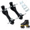 Efficiently designed roller skate plates provide  stability on ice rinks (size 3738). 5