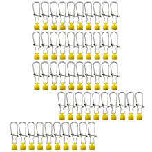 Fishing Line Sinkers 50 Pcs Heavy Duty Slide Lock Clips Line Connectors For Saltwater Fishing Tackle