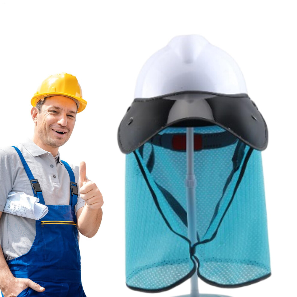 Hard Hat Brim Shade Uv Protection Helmetmounted Visor Quickdrying Uvblocking For Construction 9189345024863