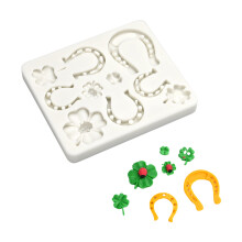 Home Baking Clovers Cup Shape Silicone Chocolate Mould-Style 2