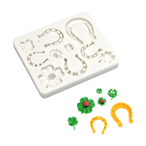 Home Baking Clovers Cup Shape Silicone Chocolate Mould-Style 2