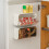 Wall Mounted Cotton Pad Storage Box Dustproof Bathroom-brown 6