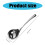 Practical Stainless Steel Soup Spoon Large Size Spoon for 3