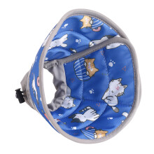 Veterinary Recovery Collar Pet Care Surgical-royal blue M
