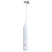 Multifunctional Electric Milk Frother USB Rechargeable-White