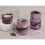 Striped Cylinder Tealight Holder Molds for-medium style 7