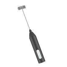 Electric Milk Frother with Adjustable Speed USB-Black