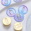 Bottle Textured Wax Seal Stamp Head Replacement for-KPZ2 5