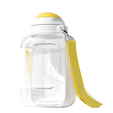 Pet Watering Cup Water Treat Bottle NonLeak-White S Size
