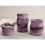Striped Cylinder Tealight Holder Molds for-medium style 6
