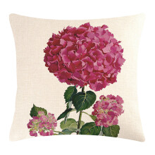Wunderschöner Blumen-Kissenbezug mit-7