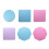 Sqaure/Circle/Octagonal Shape Wax Seal Pad Metal Sealing-H 2