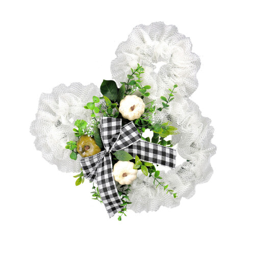 Couronne de nœud papillon pour décorations intérieures et