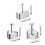 Convenient Kitchen Tool for Making Rice Ball Steel Rice Ball-3 4