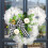 Couronne de nœud papillon pour décorations intérieures et 2