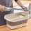 Grains Storage Tank Moistureproof Kitchen Rice Storage-Gray 5