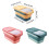 Space Saving Rice Container Foldable Storage Box for-Green 4