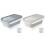 Grains Storage Tank Moistureproof Kitchen Rice Storage-Gray 2