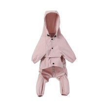 Reflecterende strips Hondenregenjas Waterdichte-Roze XL