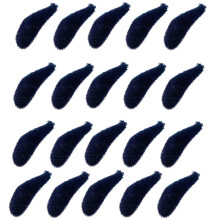 Handmade Hairhoop Appliques Plush Dog Ear Crafting-Black 20