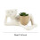 Fake Succulents Plant Artificial Human Shaped Resin Pots Cute 3