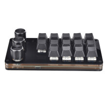 Makro-mechanische Tastatur, 14 Tasten, Mini-Tastatur mit