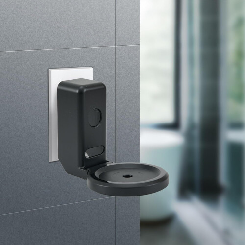 Robust ABS Bracket For Echo Dot 5th Gen And 4th Gen  Cable Management Black 2