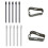 Pointes de pointe de stylet pour Scribe, stylet d'écriture,-Noir 7