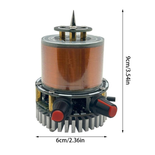 Portable Wireless Music Coil  Speaker Electric Generator 1