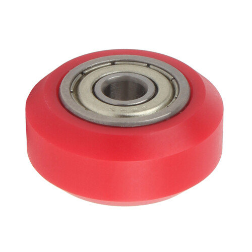 Pack of 12 3D Printer Plastic Wheel POM Small Models-Red