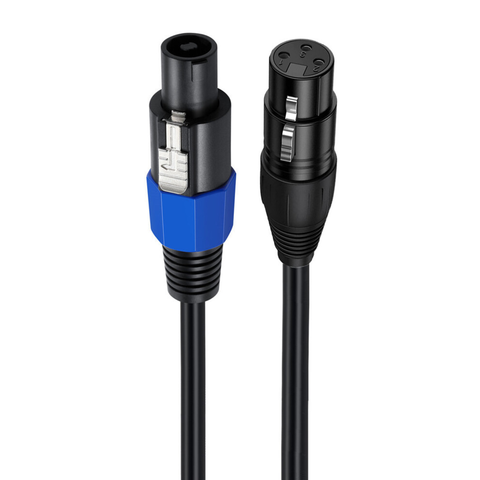 Speakon To Xlr Cable Speak-On Male To 3Pin Xlr Female Extension 7732000493973