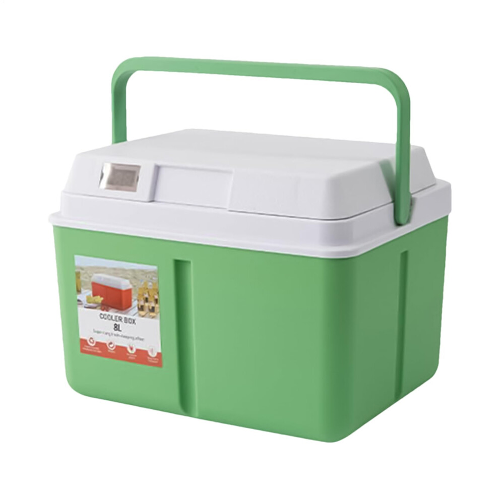 Car Cooler Portable Travel Cooler With Temperature Display, Insulated, Leakproof, 8L 9412369096449