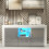 Sideboard 145cm Aurora - White & Grey Gloss Doors and LED Lights 4