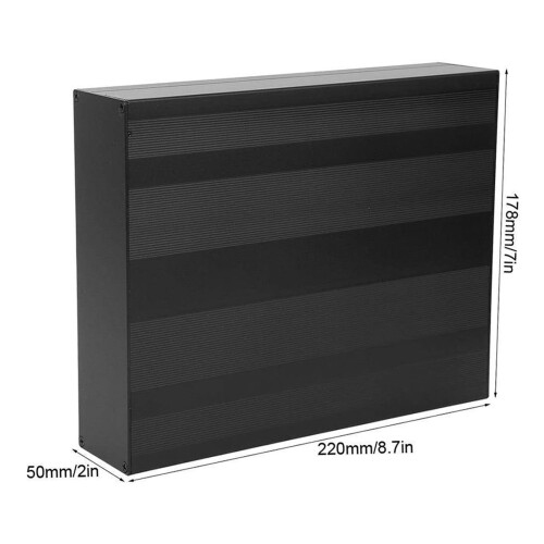 Accessoires complets boîtier électronique DIY en aluminium 2