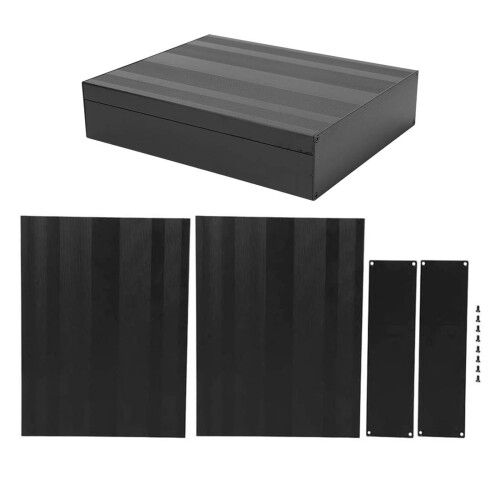 Accessoires complets boîtier électronique DIY en aluminium 1