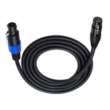 SpeakOn auf XLR-Kabel, Speak-On-Stecker auf 3-polige XLR-Buchse,