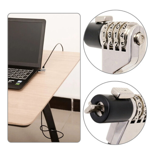 Computer Lock Lock Slot Plate Computer Combination Lock 4 1