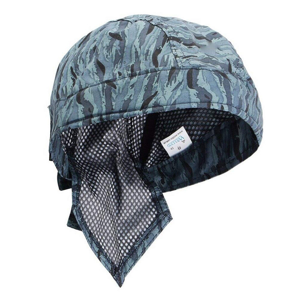 Welding Caps Washable Comfortable Flame Retardant Welding Head Scarf Elastic Helmet Head Guard Scarf Flame Retardant Sweatbandana For Welders 9365049864770