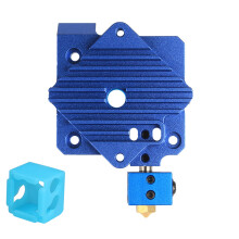 Heat Dissipation Cooling Block V6 Radiator for 3D-  Blue