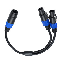Adaptateur Speakon fiable 1 câble répartiteur de haut-parleur