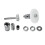 3D Printer Extruder Parts Kit for Voron 3D Printer Double Gear 1