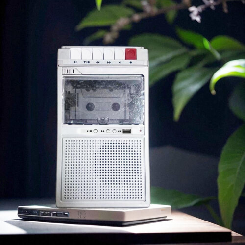 Retro Cassette Recorder and Player Internal and External Recording USB Transcription Ref: 5733 1