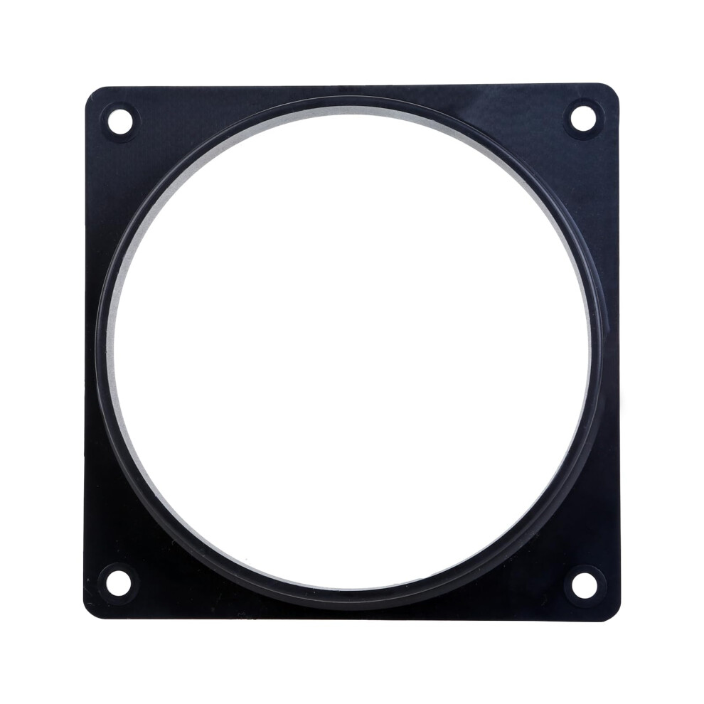 Fan Duct Connector Flange For 12038 12025 Fans, 12X12cm Ventilation Mount Bracket For Circular Ducts 9189345382727