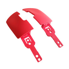1 paar Toptoetsen Topknoppen Vervanging voor GPRO X-Rood