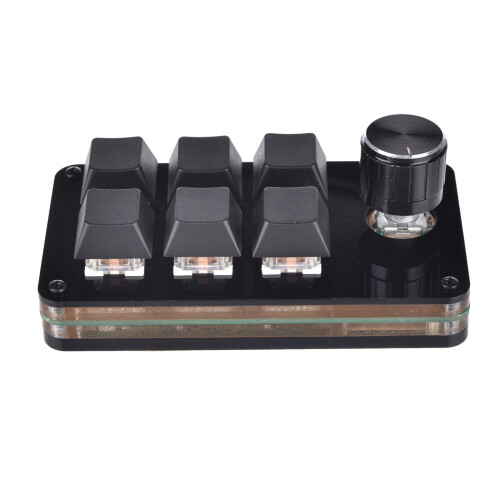 6 Key Macro Programmable Keyboard Mini Mechanical Gaming Macro